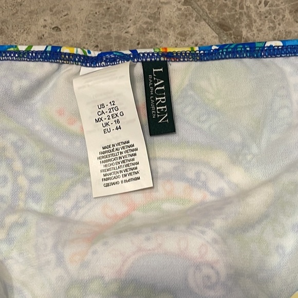 Lauren Ralph Lauren Full Coverage Hipster Swim Bottoms - Picture 8 of 9